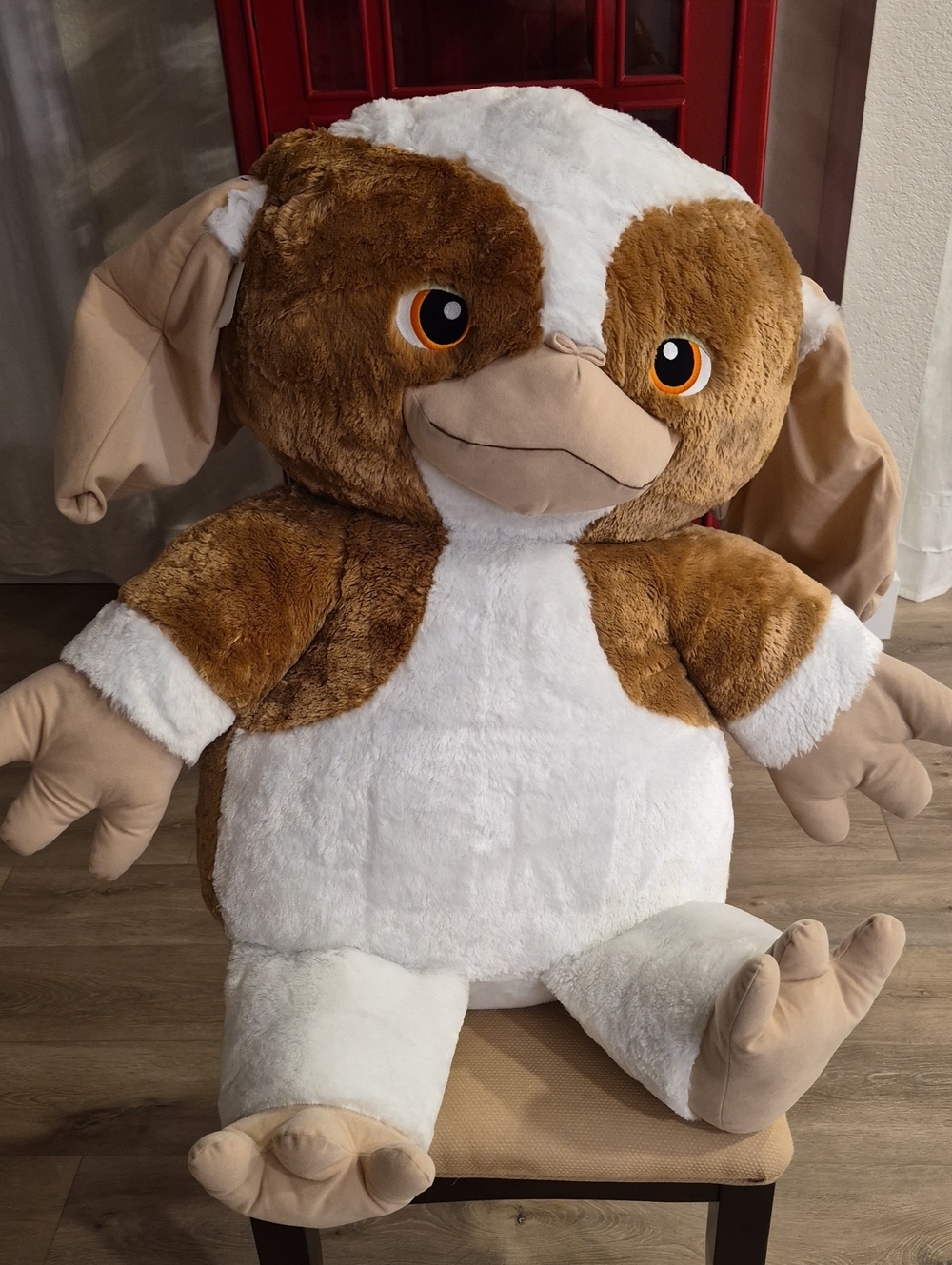 31"Large  Gizmo Brown & White Plush GremlinStuffed Animal